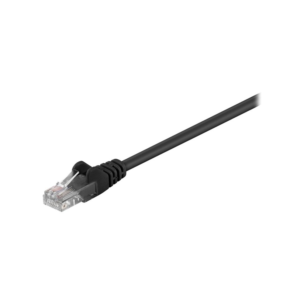 Produktbild för goobay patch-kabel - 7.5 m - svart