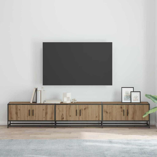 vidaXL TV Enheter 240 x 35 x 41 cm Artisan Ek Konstruerat trä