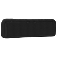 Produktbild för Headboard Cushion "Hvar" Black 193 cm Faux Leather
