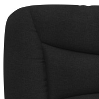 Produktbild för Headboard Cushion "Hvar" Black 193 cm Faux Leather