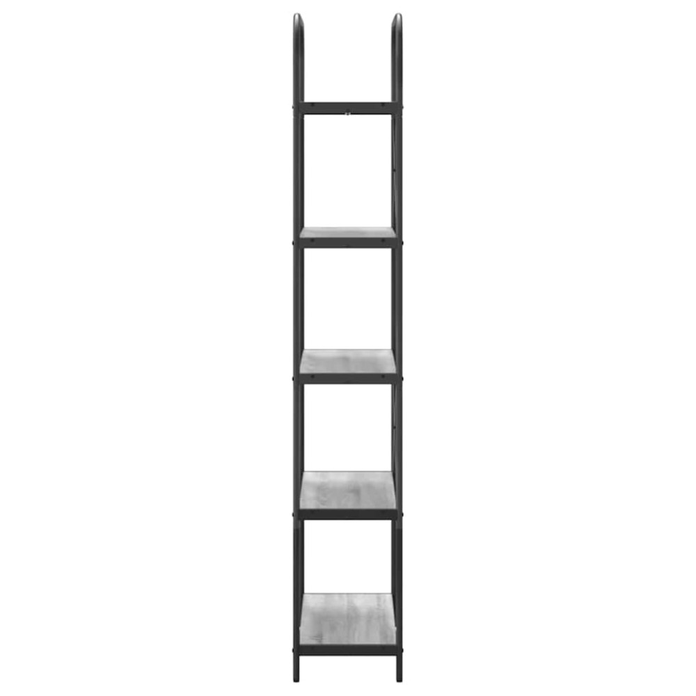 Produktbild för Hyllsystem Grå Sonoma 80 x 30 x 183 cm Konstruerat trä