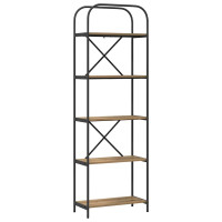 Produktbild för Hyllsystem Artisan Ek 60 x 30 x 183 cm Konstruerat trä