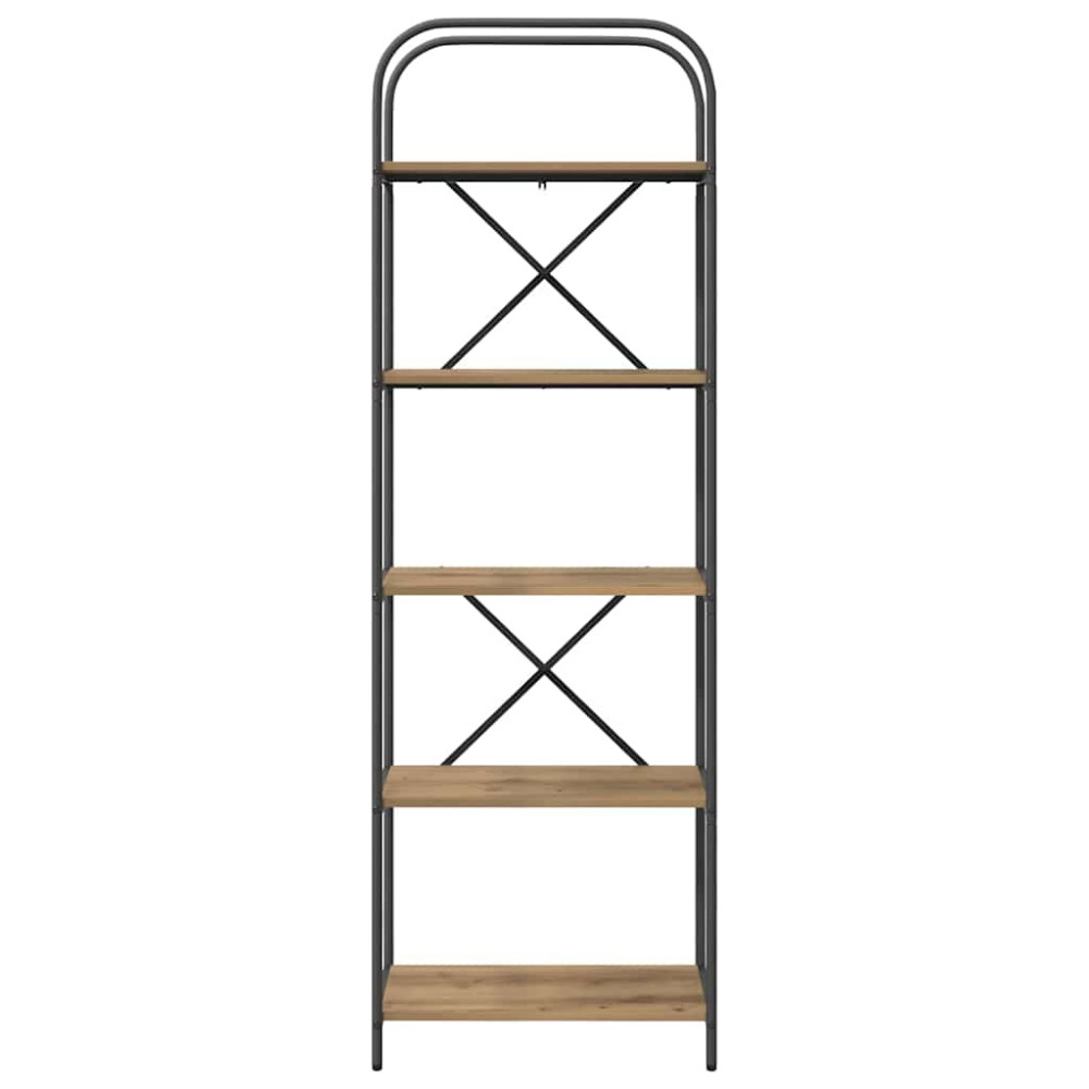 Produktbild för Hyllsystem Artisan Ek 60 x 30 x 183 cm Konstruerat trä