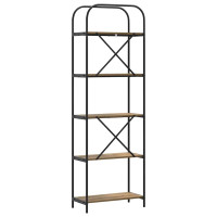 Produktbild för Hyllsystem Artisan Ek 60 x 30 x 183 cm Konstruerat trä