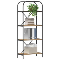 Produktbild för Hyllsystem Artisan Ek 60 x 30 x 146 cm Konstruerat trä