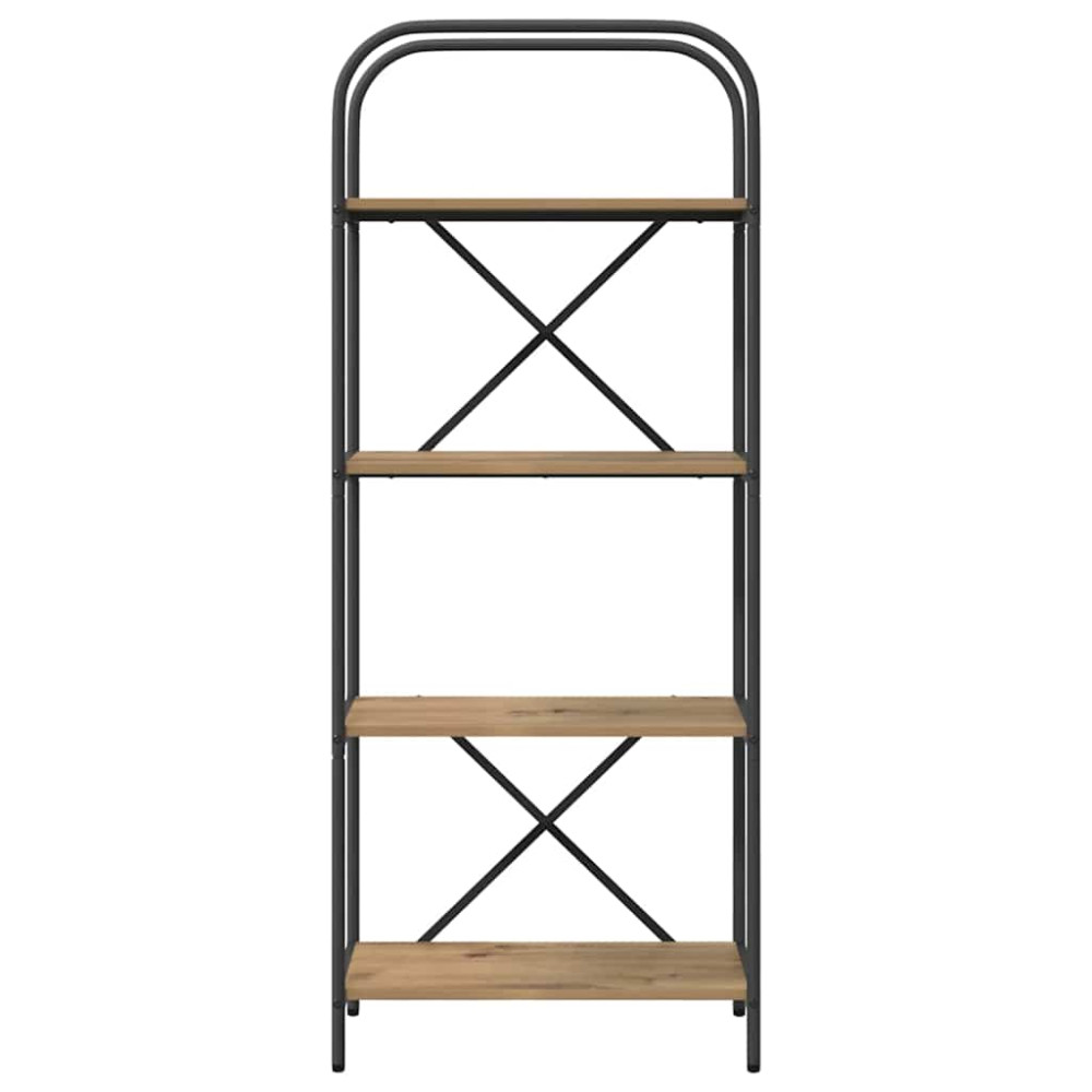 Produktbild för Hyllsystem Artisan Ek 60 x 30 x 146 cm Konstruerat trä