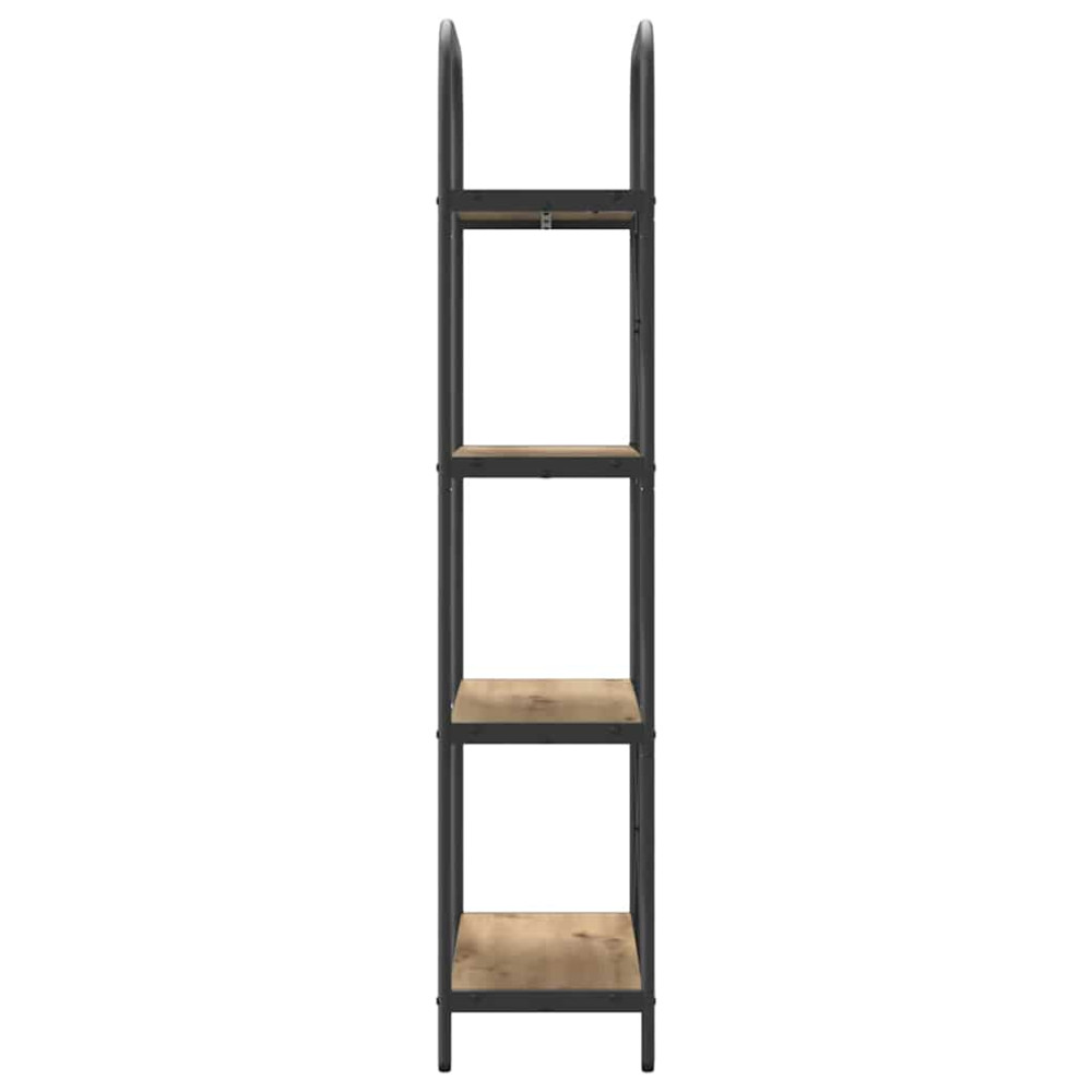 Produktbild för Hyllsystem Artisan Ek 60 x 30 x 146 cm Konstruerat trä