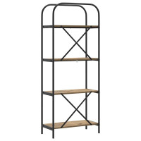 Produktbild för Hyllsystem Artisan Ek 60 x 30 x 146 cm Konstruerat trä