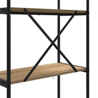 Produktbild för Hyllsystem Artisan Ek 60 x 30 x 146 cm Konstruerat trä