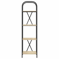 Produktbild för Hyllsystem Sonoma-ek 40 x 30 x 146 cm Konstruerat trä