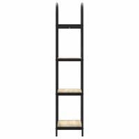 Produktbild för Hyllsystem Sonoma-ek 40 x 30 x 146 cm Konstruerat trä
