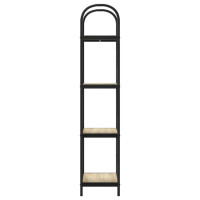 Produktbild för Hyllsystem Sonoma-ek 40 x 30 x 146 cm Konstruerat trä