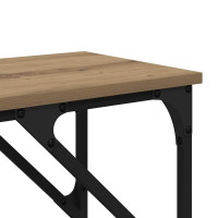Produktbild för Konsolbord Artisan Ek 180 x 30 x 75 cm Konstruerat trä