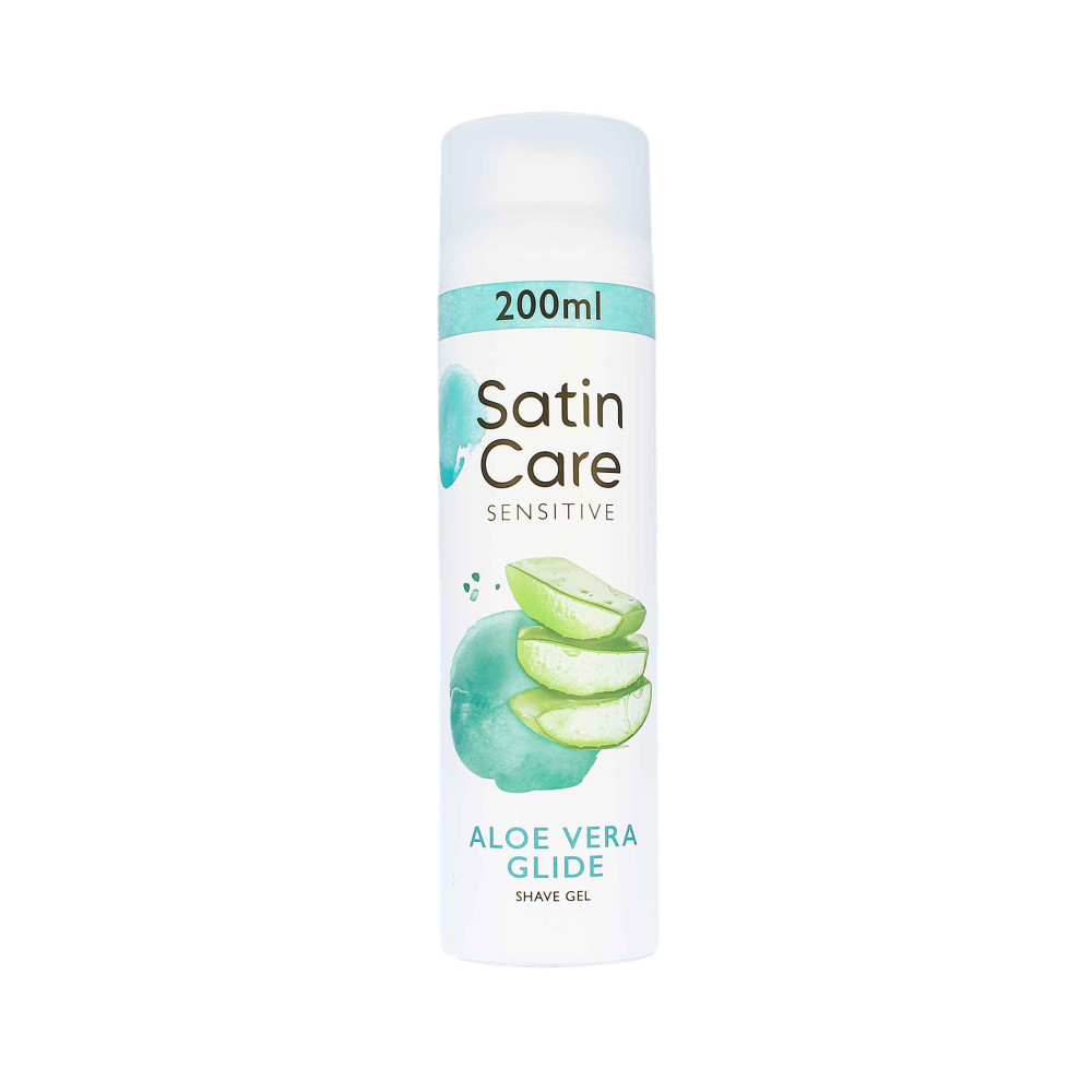 Produktbild för Gillette Satin Care Shaving Gel for Sensitive Skin 200ml