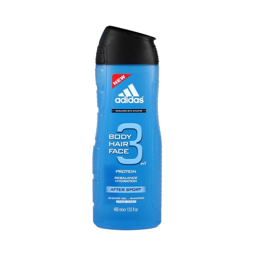 Produktbild för Adidas After Sport 3in1 Shower Gel M 400ml