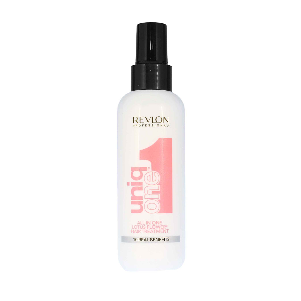 Produktbild för Revlon Professional Uniq One Lotus Flower regenerating rinseless hair mask with the scent of lotus 150 ml