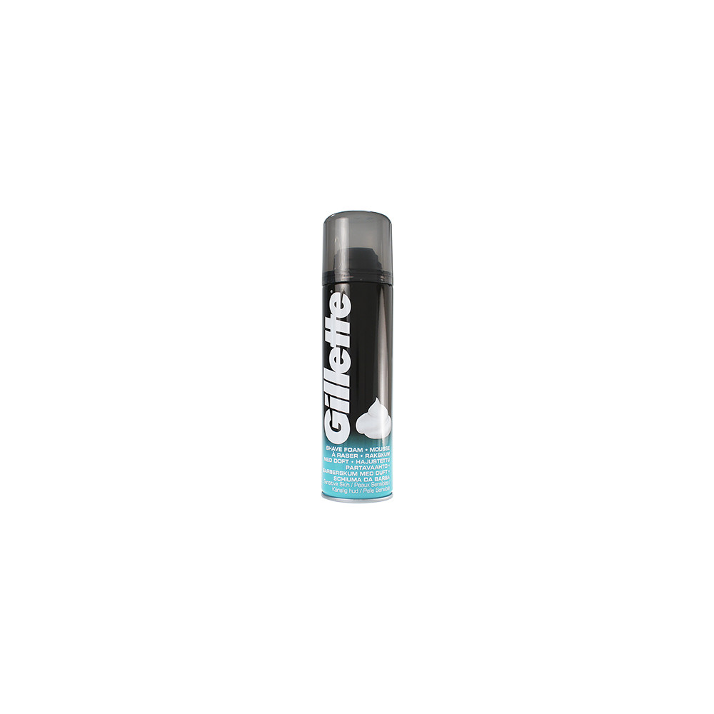 Produktbild för Gillette Sensitive Shaving Foam for Sensitive Skin M 200ml