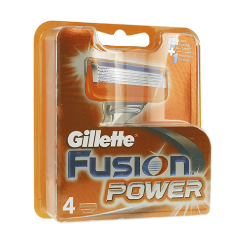 Gillette Gillette Fusion Power spare blades for men 4 ks