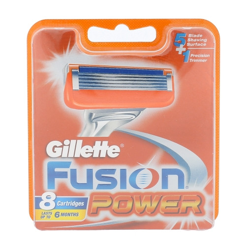 Gillette Gillette Fusion Power spare blades for men 8 ks