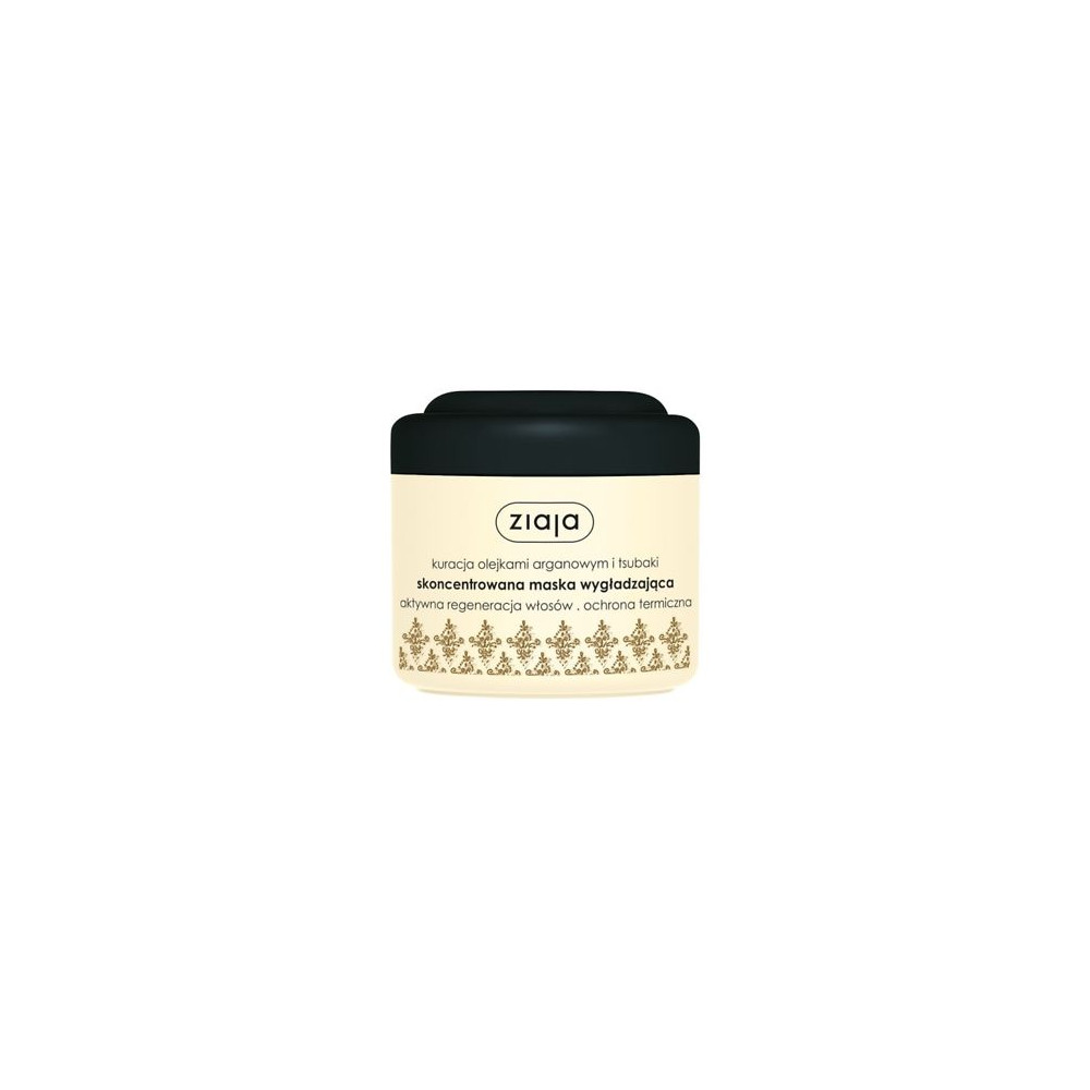 Produktbild för Ziaja Argan & Tsubaki Oils Concentrated Smoothing Hair Mask 200 ml