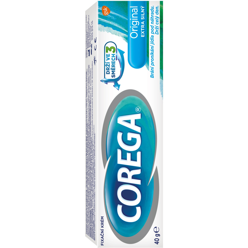 Produktbild för Corega Original extra strong fixing cream for dental prostheses 40 g