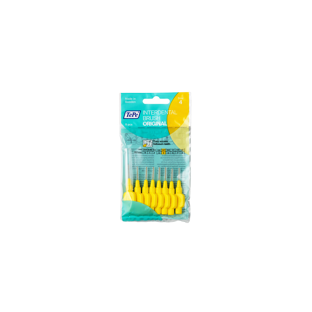Produktbild för TePe Original mezizubní kartáčky 0,7mm 8ks