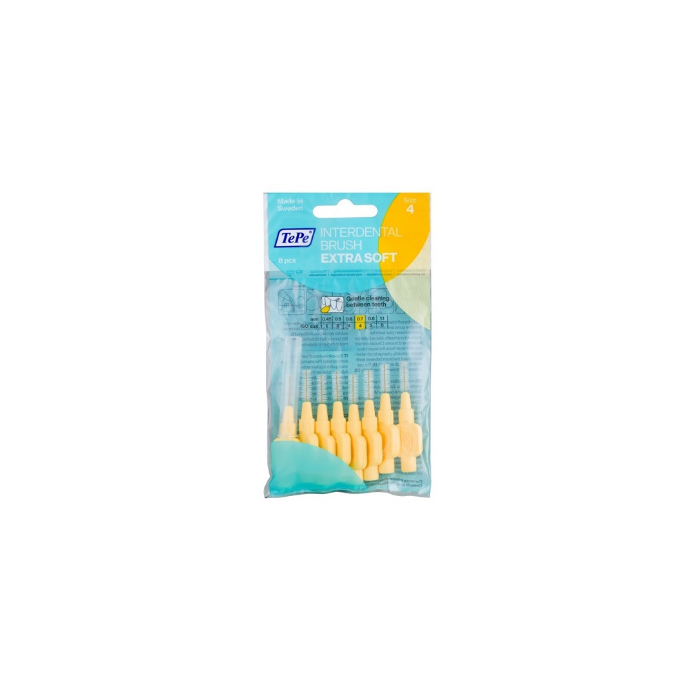 Produktbild för TePe Extra Soft interdental brushes 0,7mm 8 ks