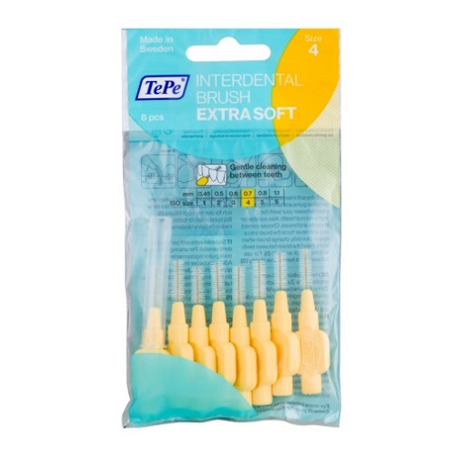 TePe TePe Extra Soft interdental brushes 0,7mm 8 ks