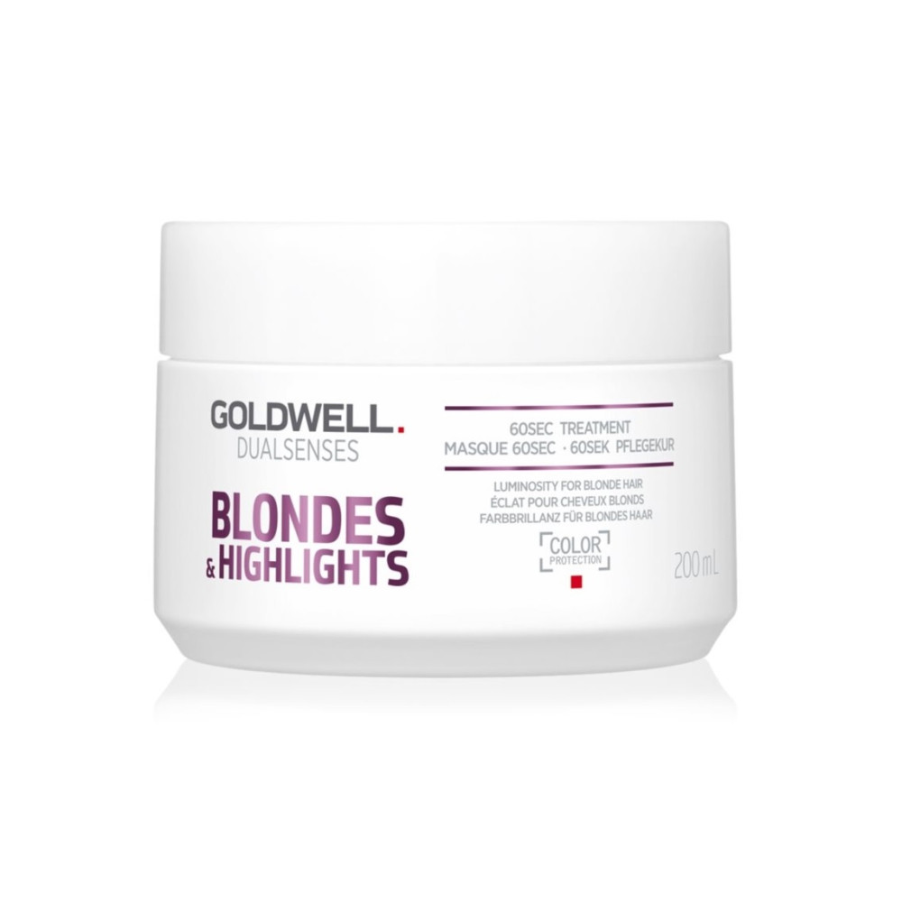 Produktbild för Goldwell Dualsenses Blondes & Highlight mask for blonde and highlighted hair 200 ml