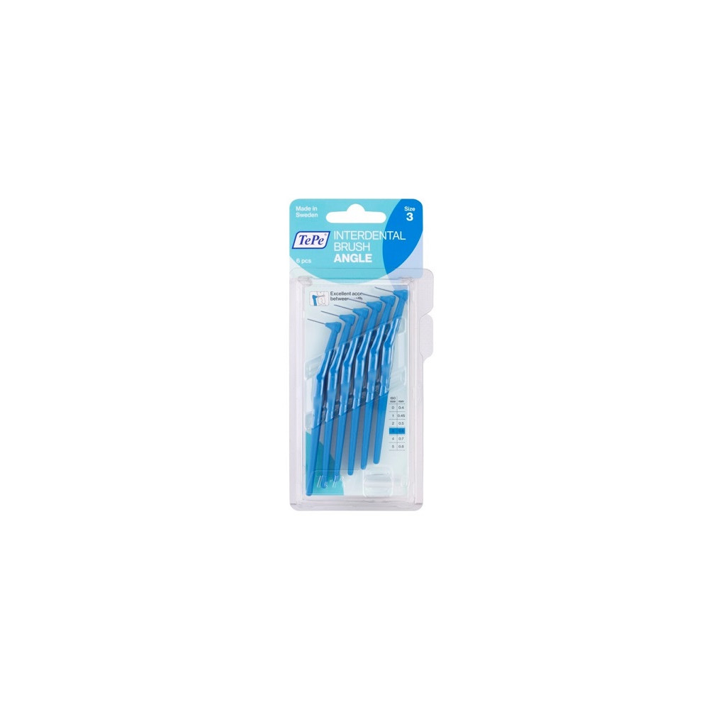 Produktbild för TePe Angle interdental brushes 0,6mm 6 ks