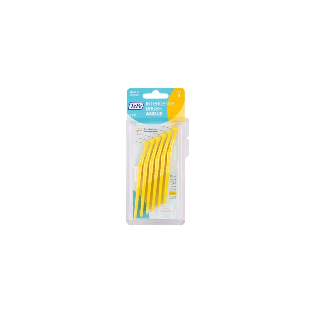 Produktbild för TePe Angle interdental brushes 0,7mm 6 ks