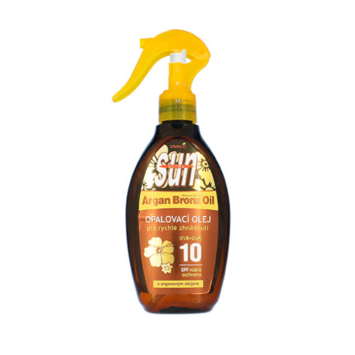 Vivaco Vivaco SUN Argan Oil Tanning Oil Spray SPF 10 200 ml