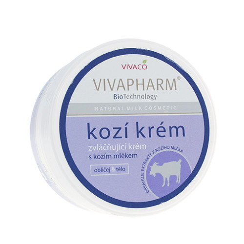 VivaPharm VivaPharm Emollient Face&Body Cream with Goats Milk W 250ml
