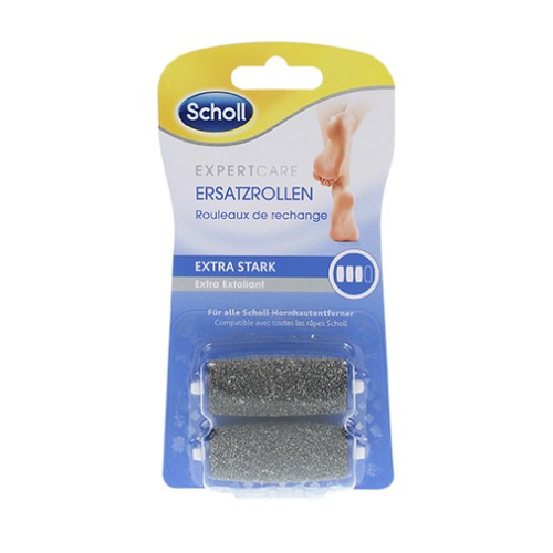 Scholl Scholl Velvet Smooth Extra Coarse Roller Heads with Diamond Crystals 2pcs