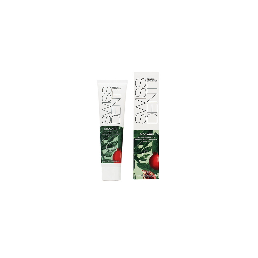 Produktbild för Swissdent Biocare regenerating and lightening toothpaste 100 ml
