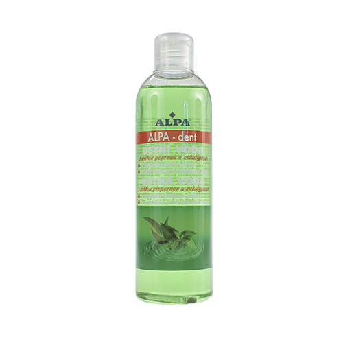 Alpa Alpa Alpa-Dent ústní voda s mátou a eukalyptem 250 ml