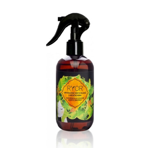 Ryor Hair Care urychlovač růstu vlasů 250 ml - Inpackning & Behandling