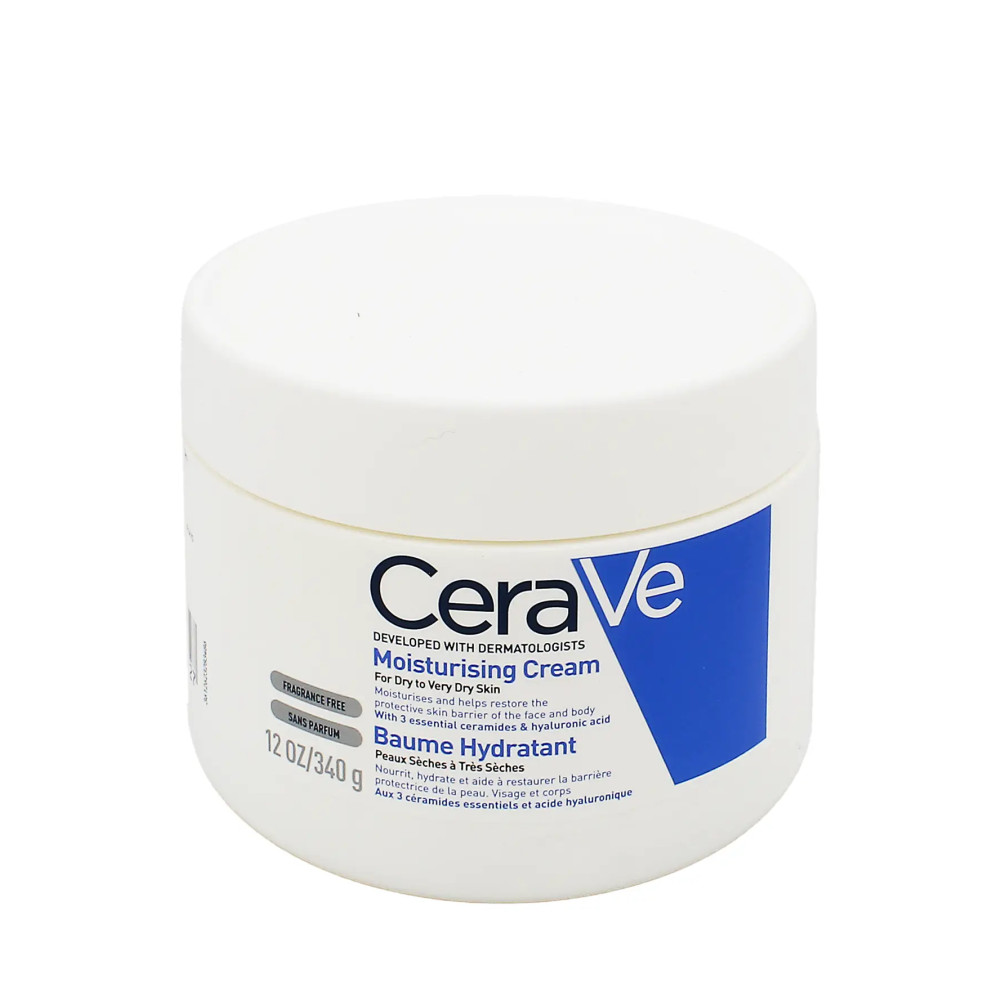 Produktbild för CeraVe Moisturising Cream moisturizing cream for dry to very dry skin 340 g