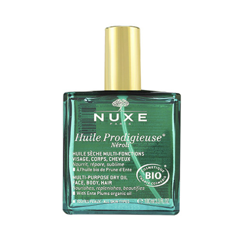 Nuxe Nuxe Bio Huile Prodigieuse Néroli Multi-purpose Dry Oil for Face Body And Hair 100ml