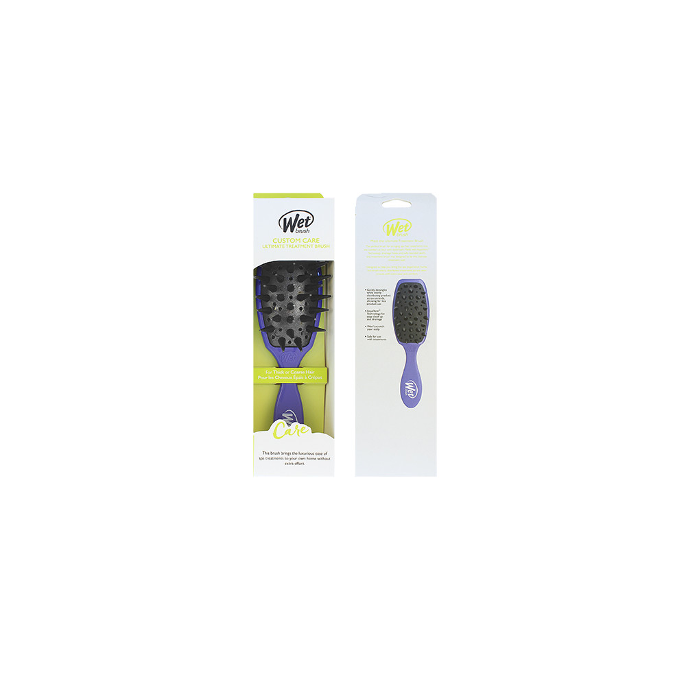 Produktbild för Wet Brush Custom Care Ultimate Treatment Brush kartáč na vlasy Pure Purple