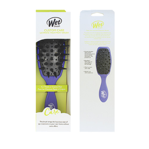 Wet Brush Wet Brush Custom Care Ultimate Treatment Brush kartáč na vlasy Pure Purple