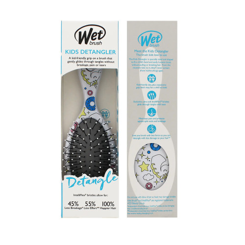 Wet Brush Kids Detangler kartáč na vlasy Rainbows - Hårborstar