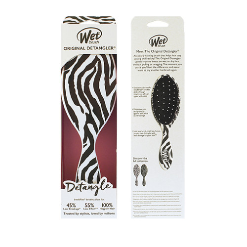 Wet Brush Wet Brush Original Detangler Safari kartáč na vlasy Zebra