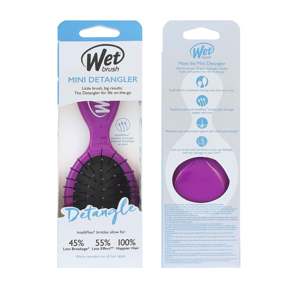 Produktbild för Wet Brush Mini Detangler kartáč na vlasy Purple