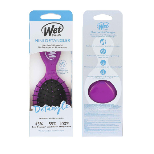 Wet Brush Wet Brush Mini Detangler kartáč na vlasy Purple