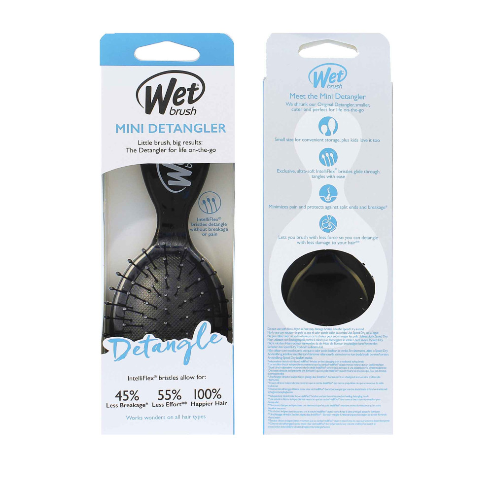 Produktbild för Wet Brush Mini Detangler kartáč na vlasy Black