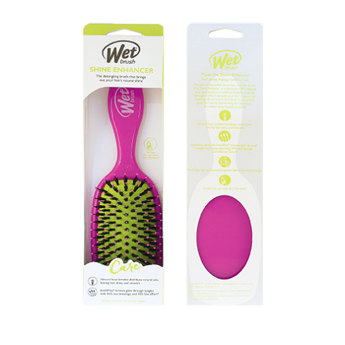 Wet Brush Wet Brush Shine Enhancer kartáč na vlasy Pink