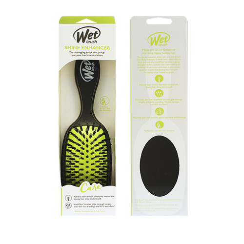 Wet Brush Wet Brush Shine Enhancer kartáč na vlasy Black