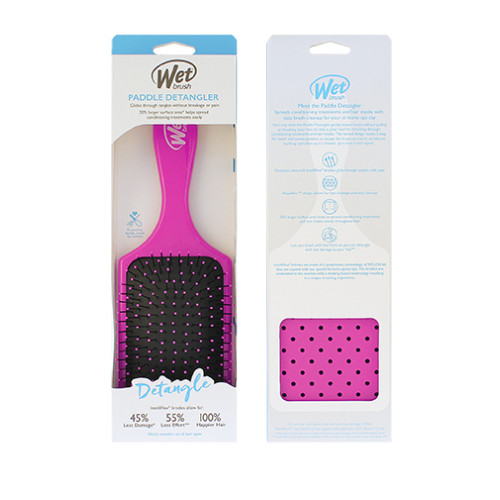 Wet Brush Wet Brush Paddle Detangler kartáč na vlasy Pink