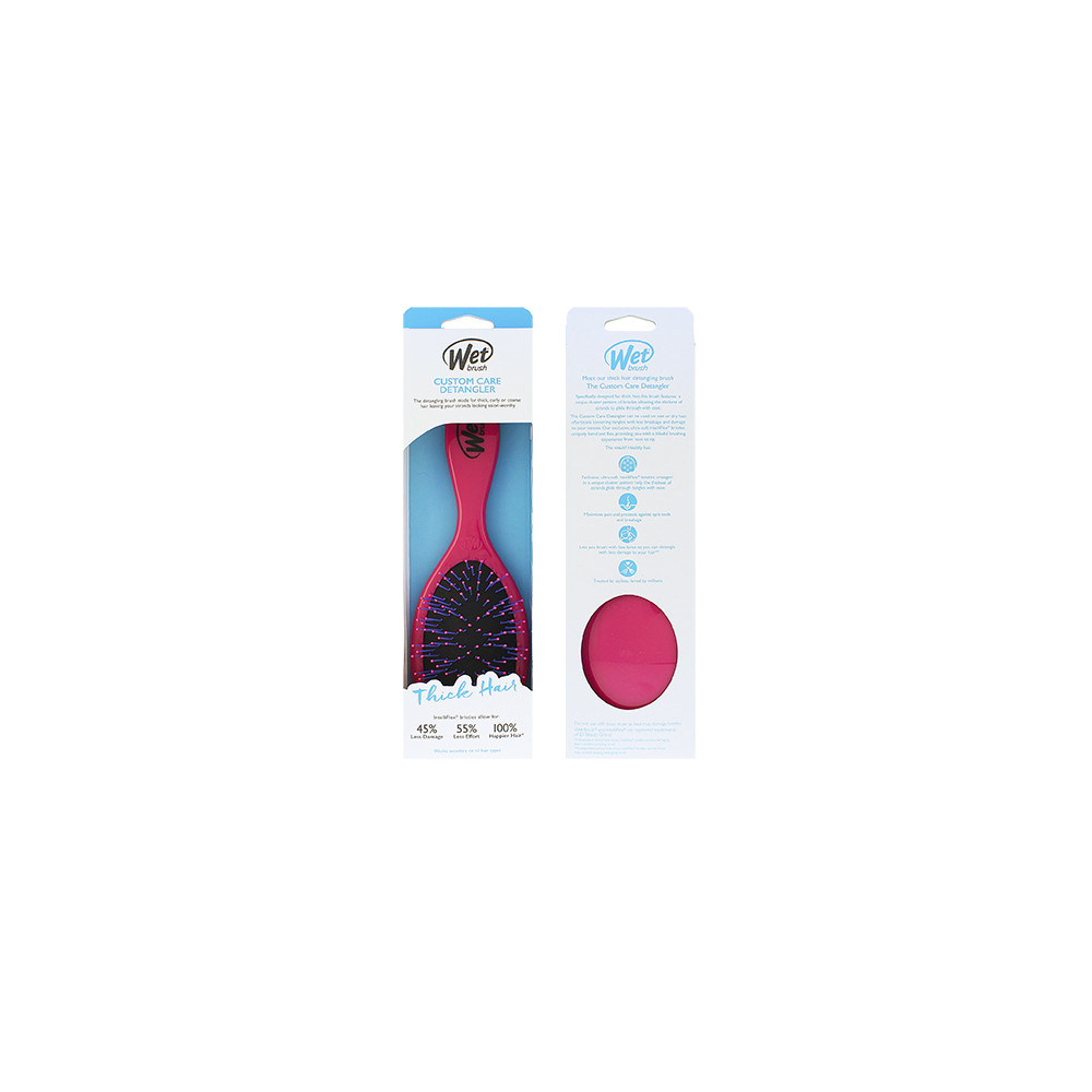 Produktbild för Wet Brush Custom Care Thick Hair Detangler kartáč na vlasy Pink